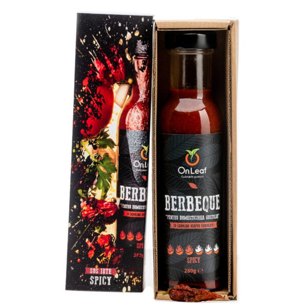 Sos iute BERBEQUE Spicy cu Carolina Reaper Chocolate